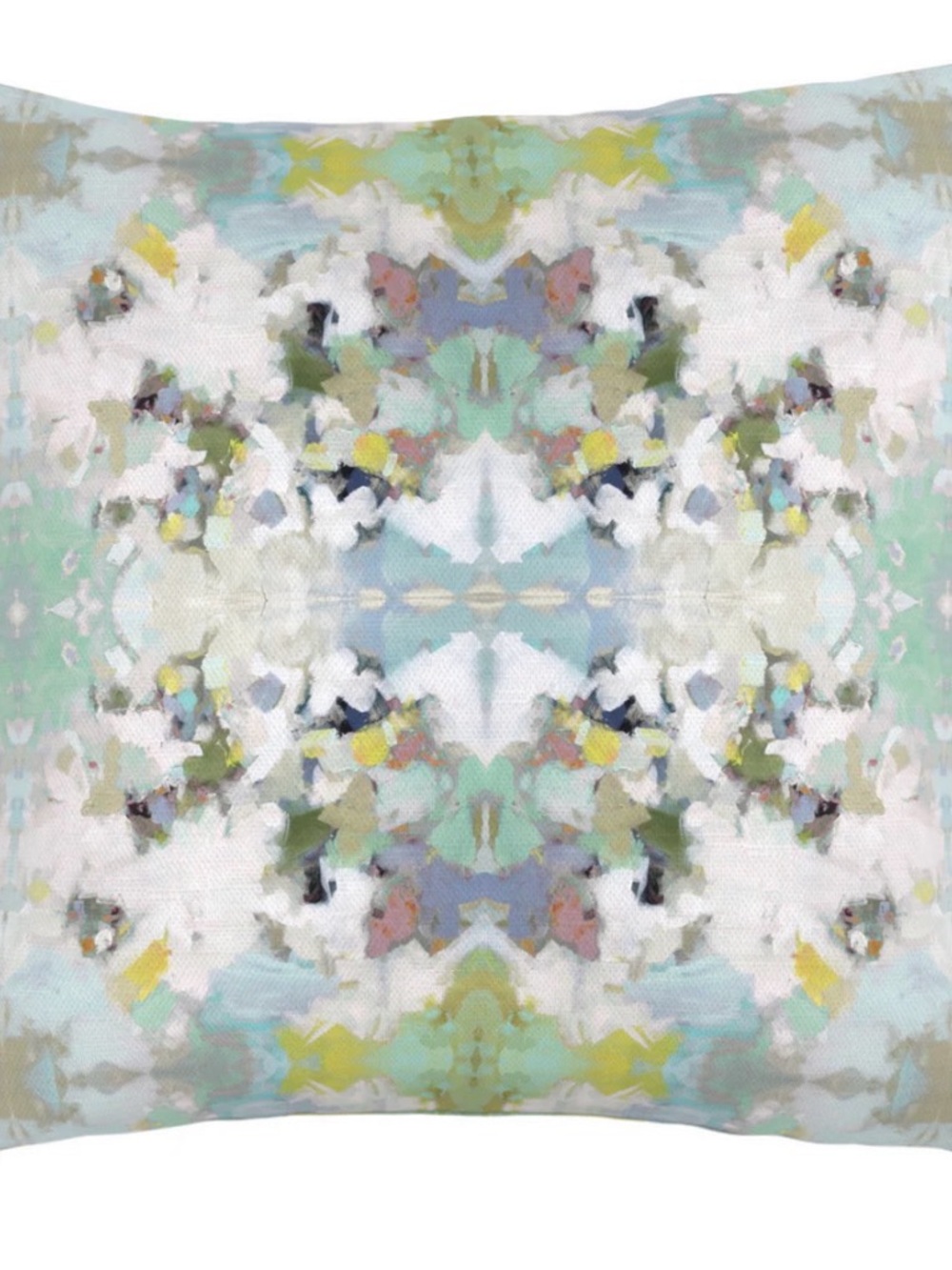 Laura Park “Lady Bird” Abstract Watercolor Euro Sham